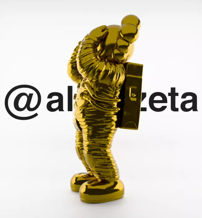 Kaws Space for Print 3D print model_9