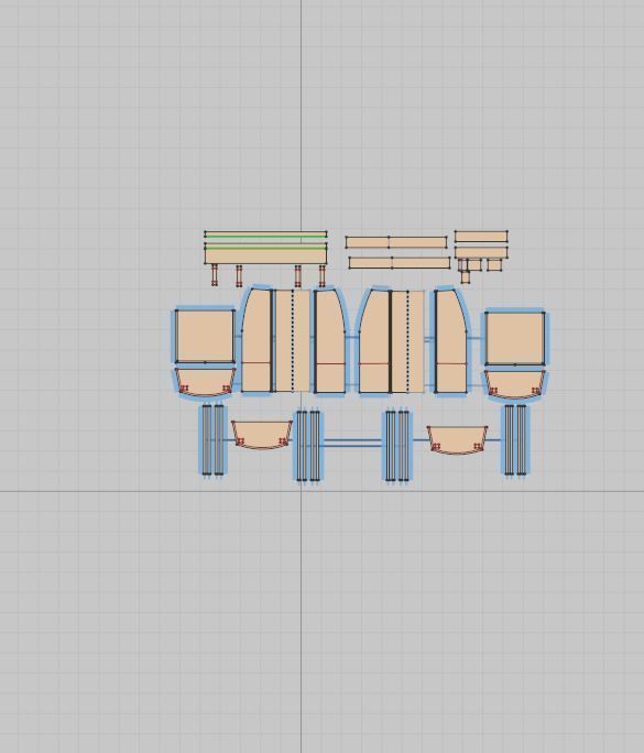 10 Women Skirt  3D model_40