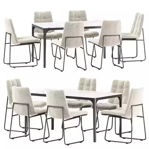 Dining set 31 3D model