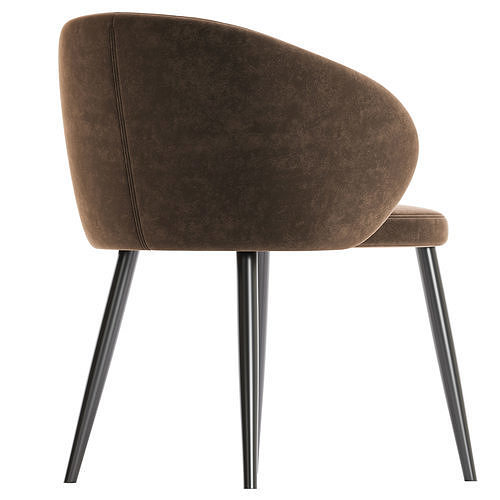 Dikline chair 3D model 6