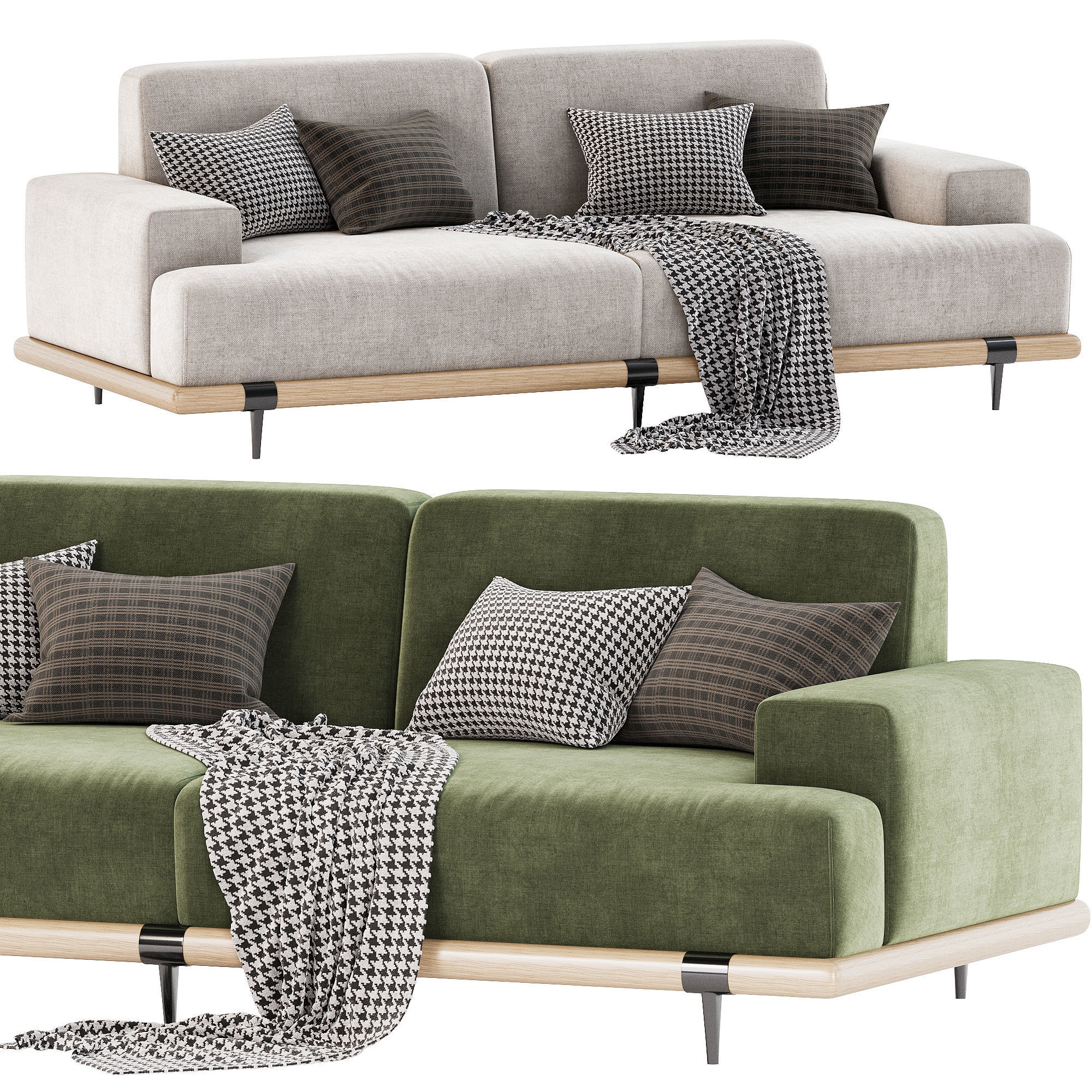 Hastings Sofa 97 Irving Flax 3D model_5