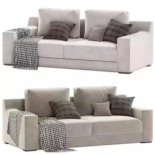 West Elm Dalton 2 Seats Sofa