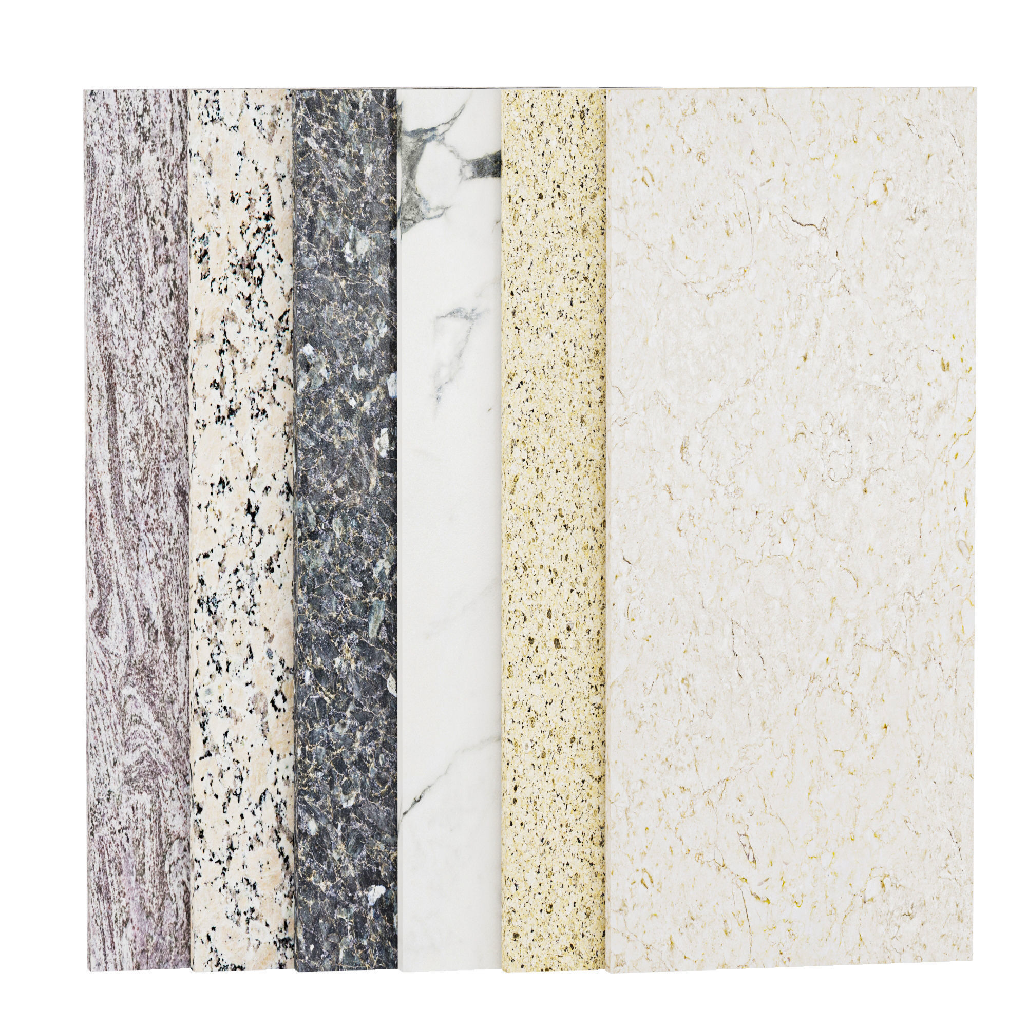 Oak marble with 6 colors Texture_4