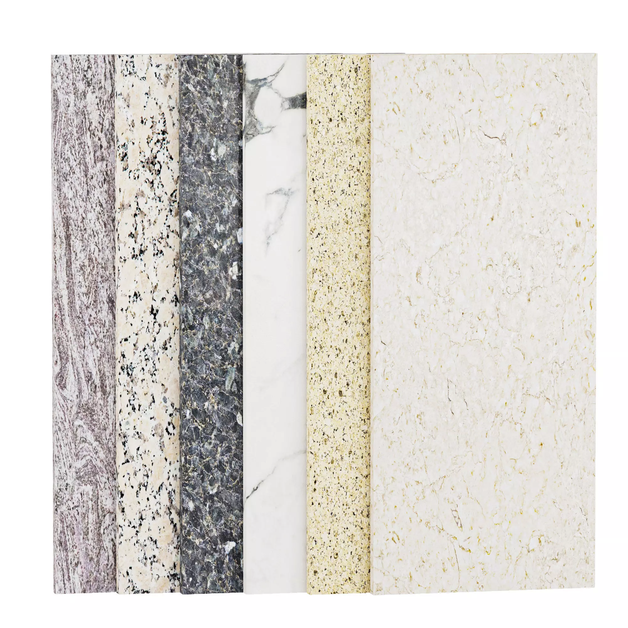 Oak marble with 6 colors Texture_0