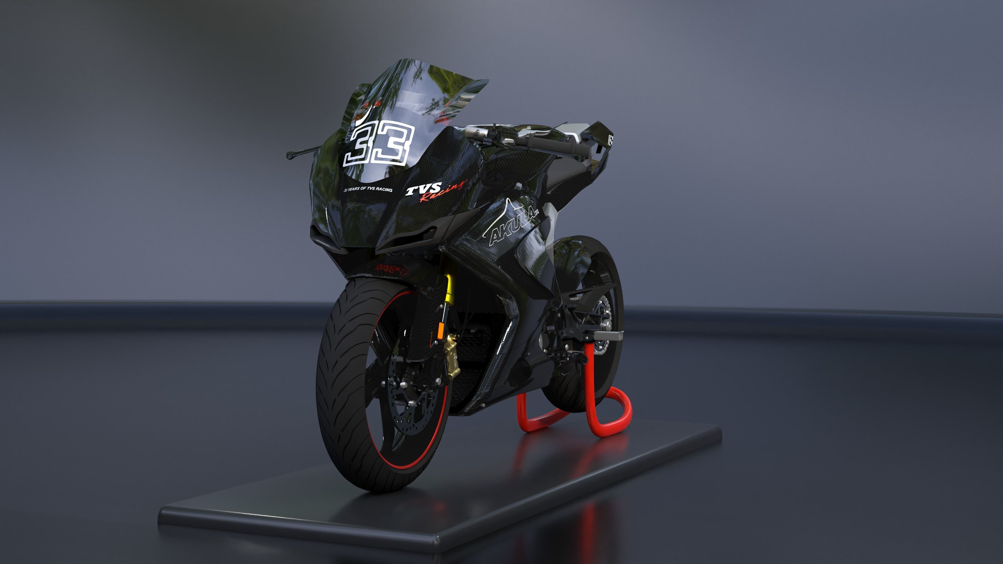 TVA Akula 310 RR made in Blender 3D 3D model_2