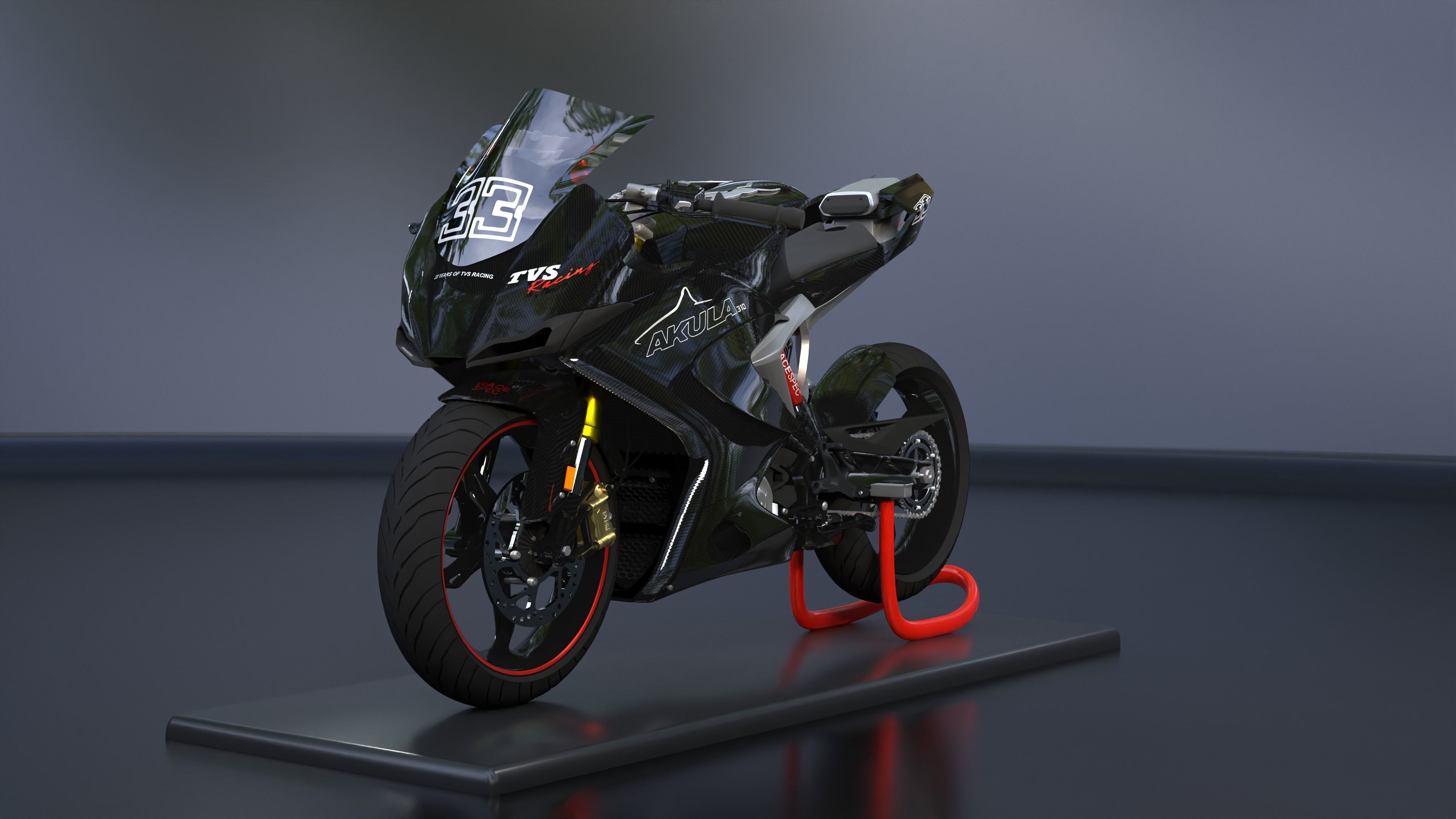 TVA Akula 310 RR made in Blender 3D 3D model_3