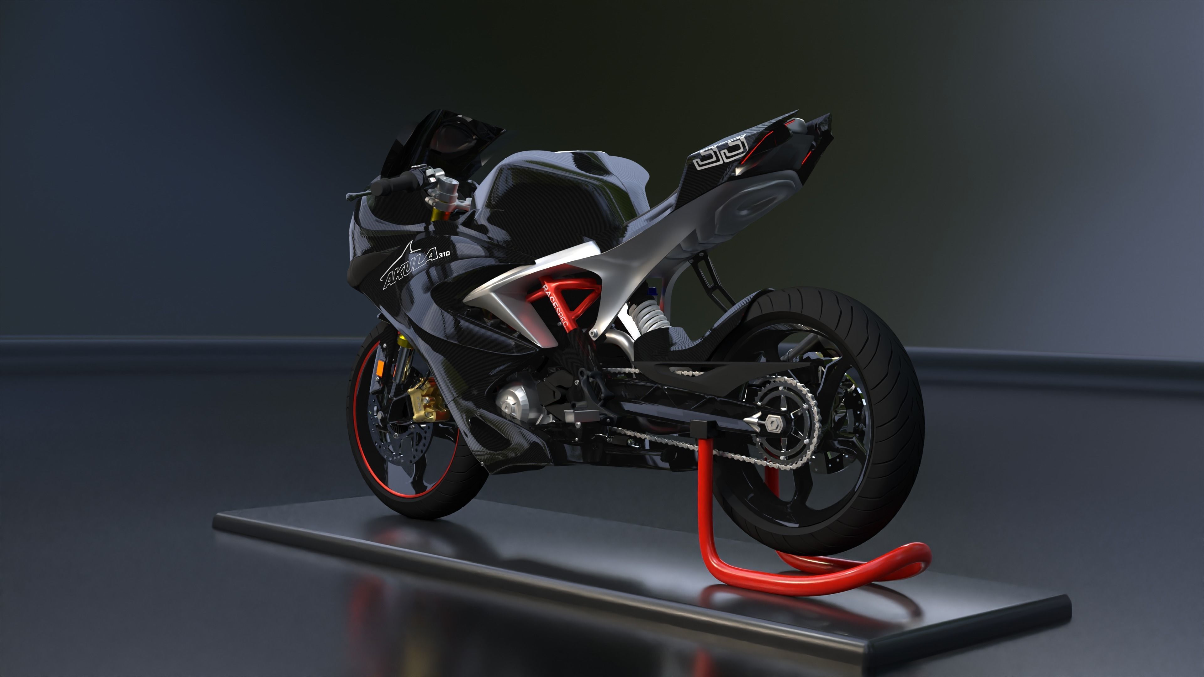 TVA Akula 310 RR made in Blender 3D 3D model_5