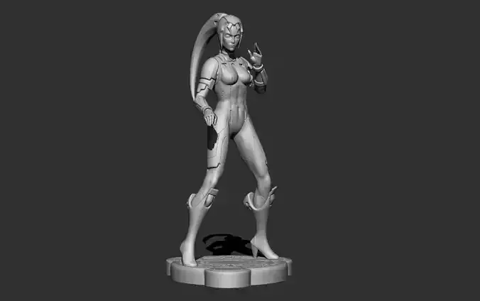 PSO HUcaseal character model 3D print model