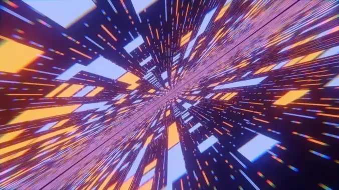 Motion Background Screensaver - 80s retro futuristic sci fi