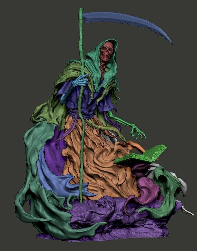 Grim Reaper 3D PRINT 3D print model_5