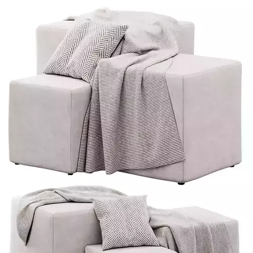 Stack Poufs by Naula  3D model