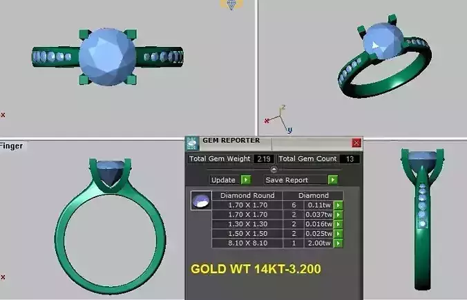 solitaire engagement ring