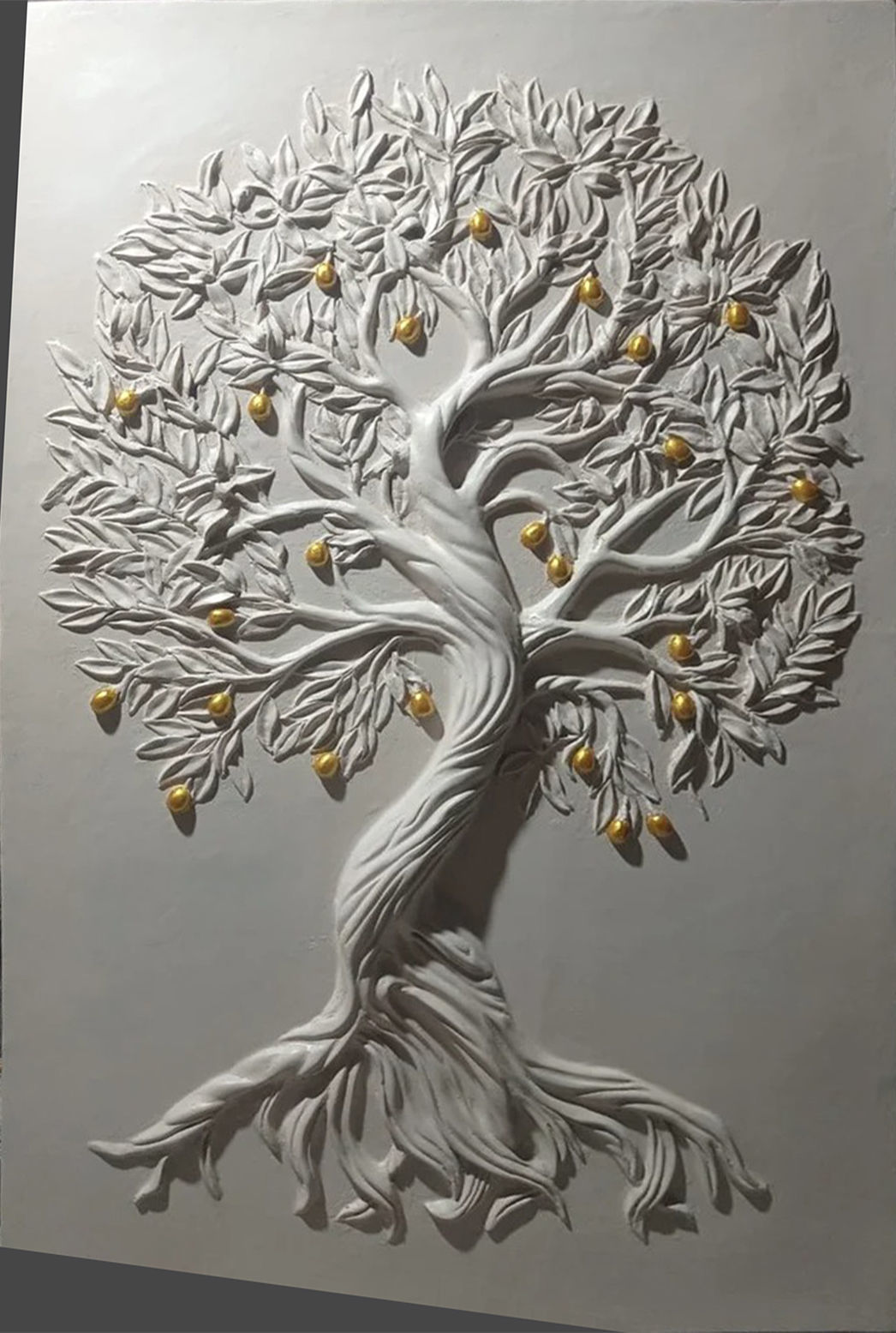 Tree relief 3D model_3