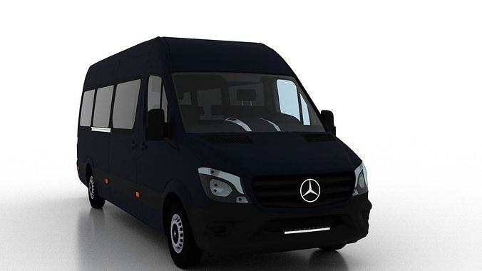 Mercedes Benz Sprinter L3H2 2015 Passenger EU 3D model