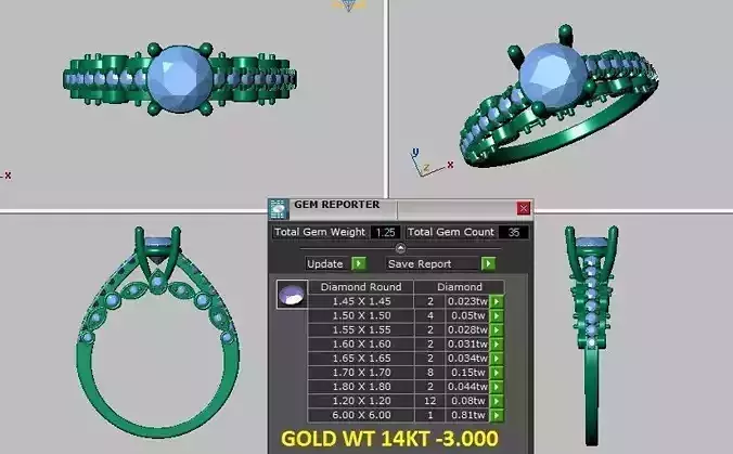 solitaire royal engagement ring