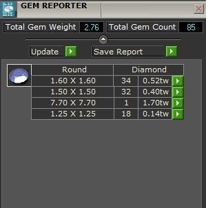 Luxurious blue Diamond ring with 2-bands 2318 3D print model 3D print model_8