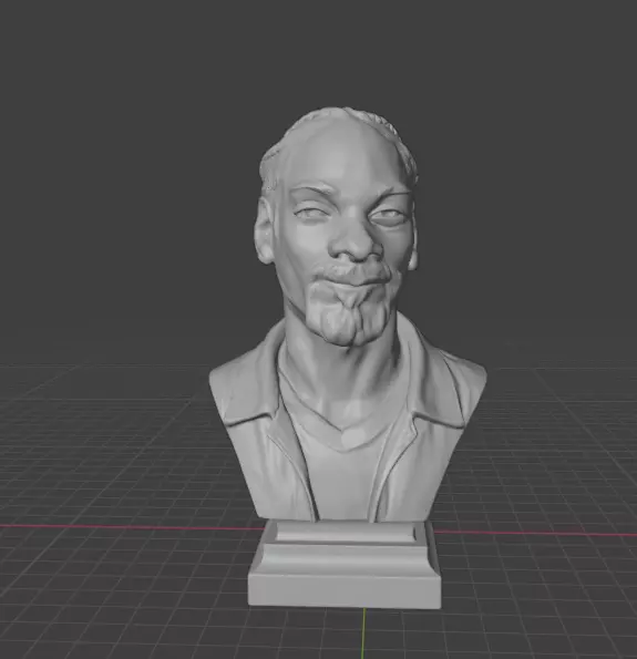 Snoop Dogg 3D print model_2
