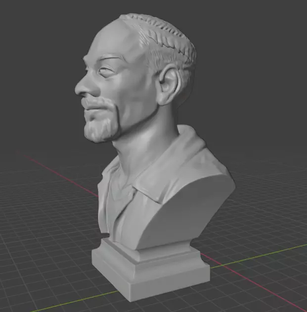 Snoop Dogg 3D print model_3