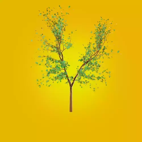 Tree low-poly game ready