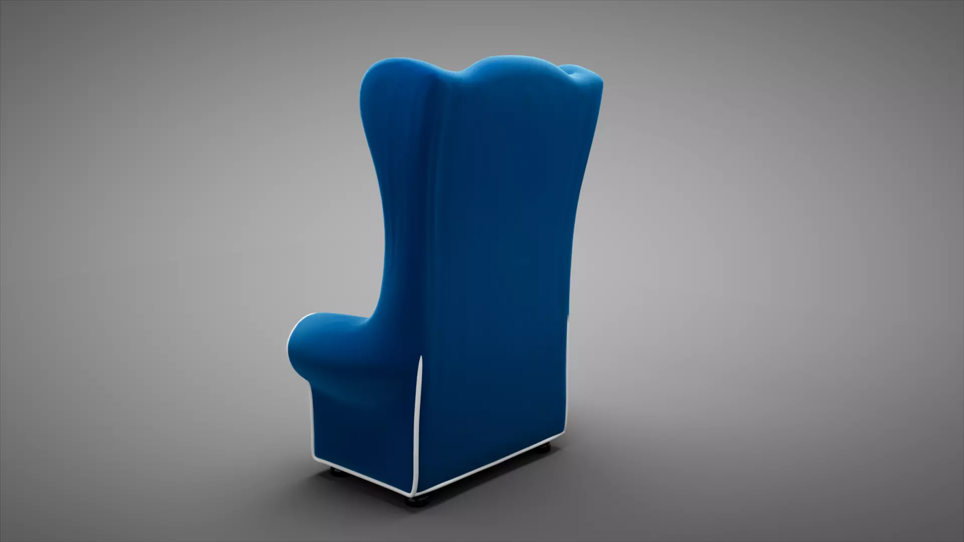 Cone throne chair Free 3D model_0