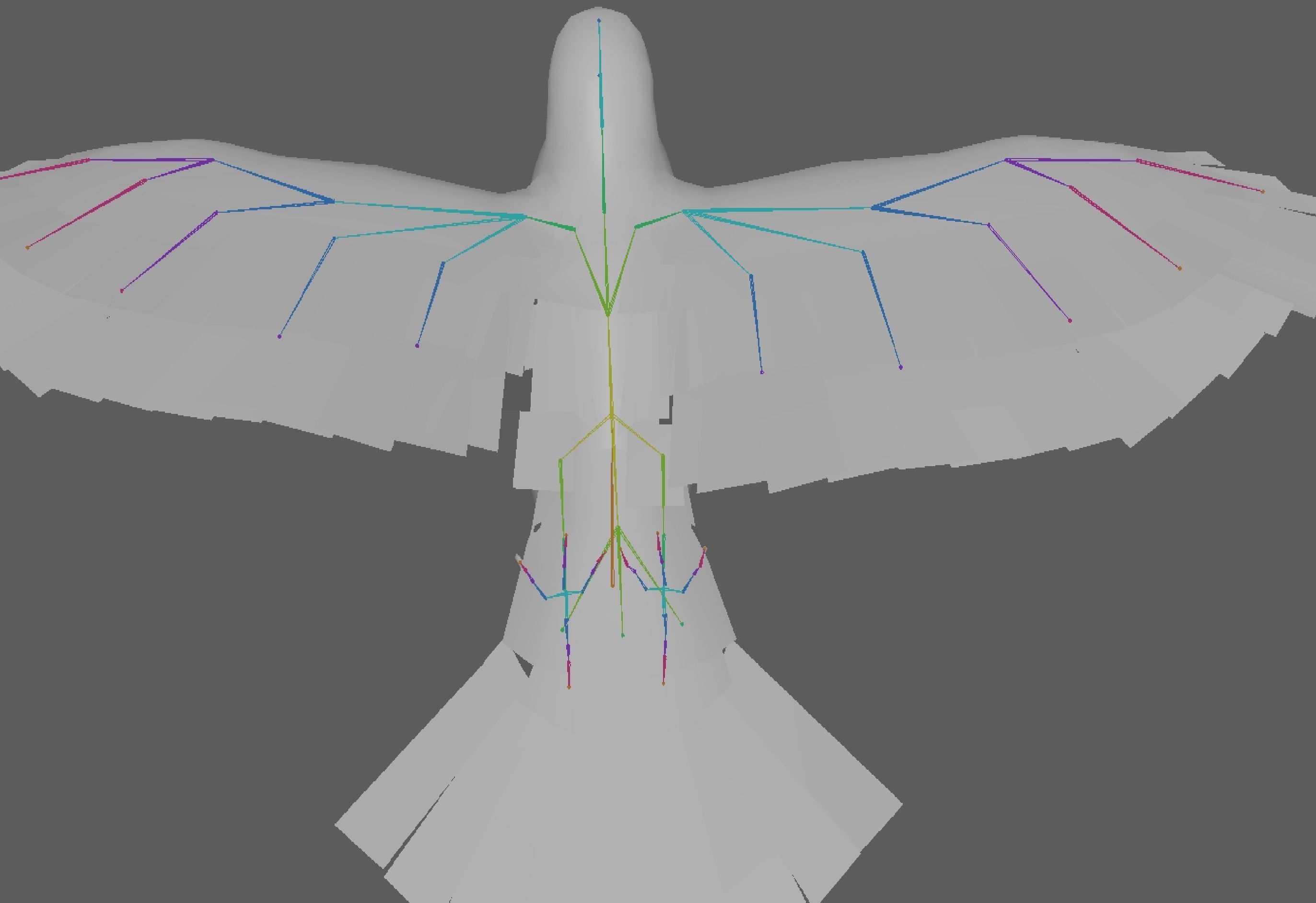 Hawk Rig 3D model_12