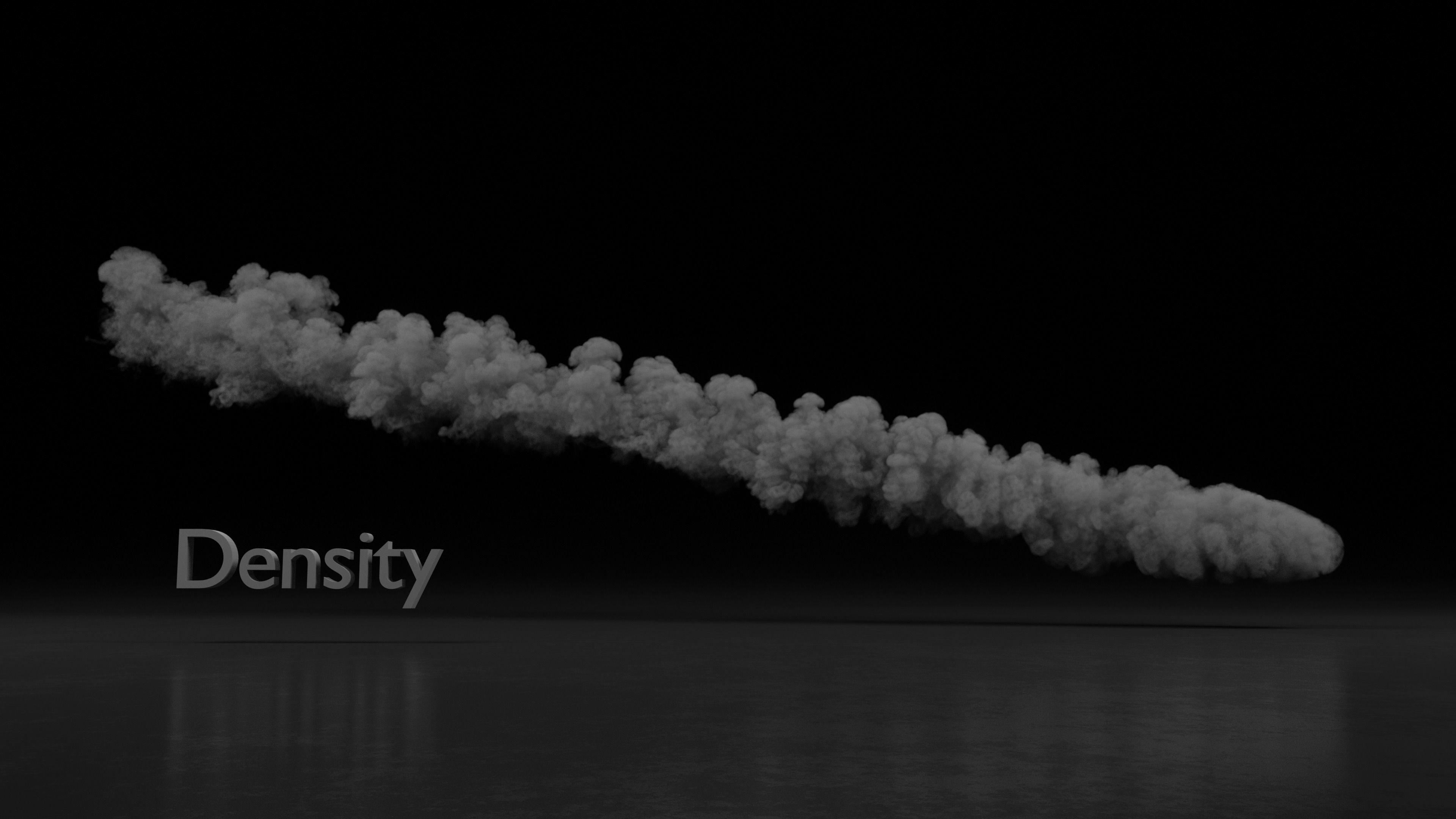 High Resolution Rocket Smoke Trail 3D model_3