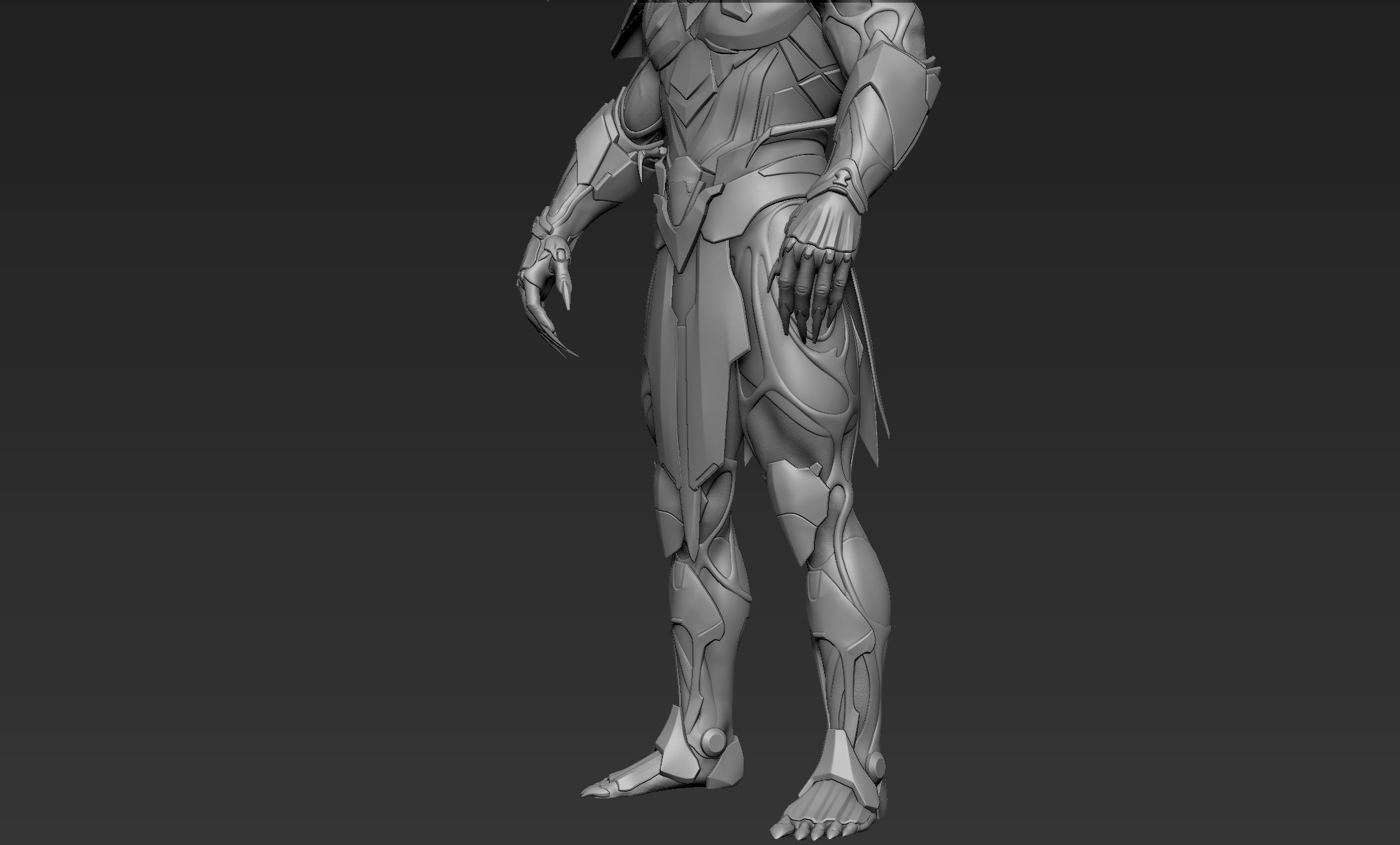 Anubis Cyber Suit 3D model_12