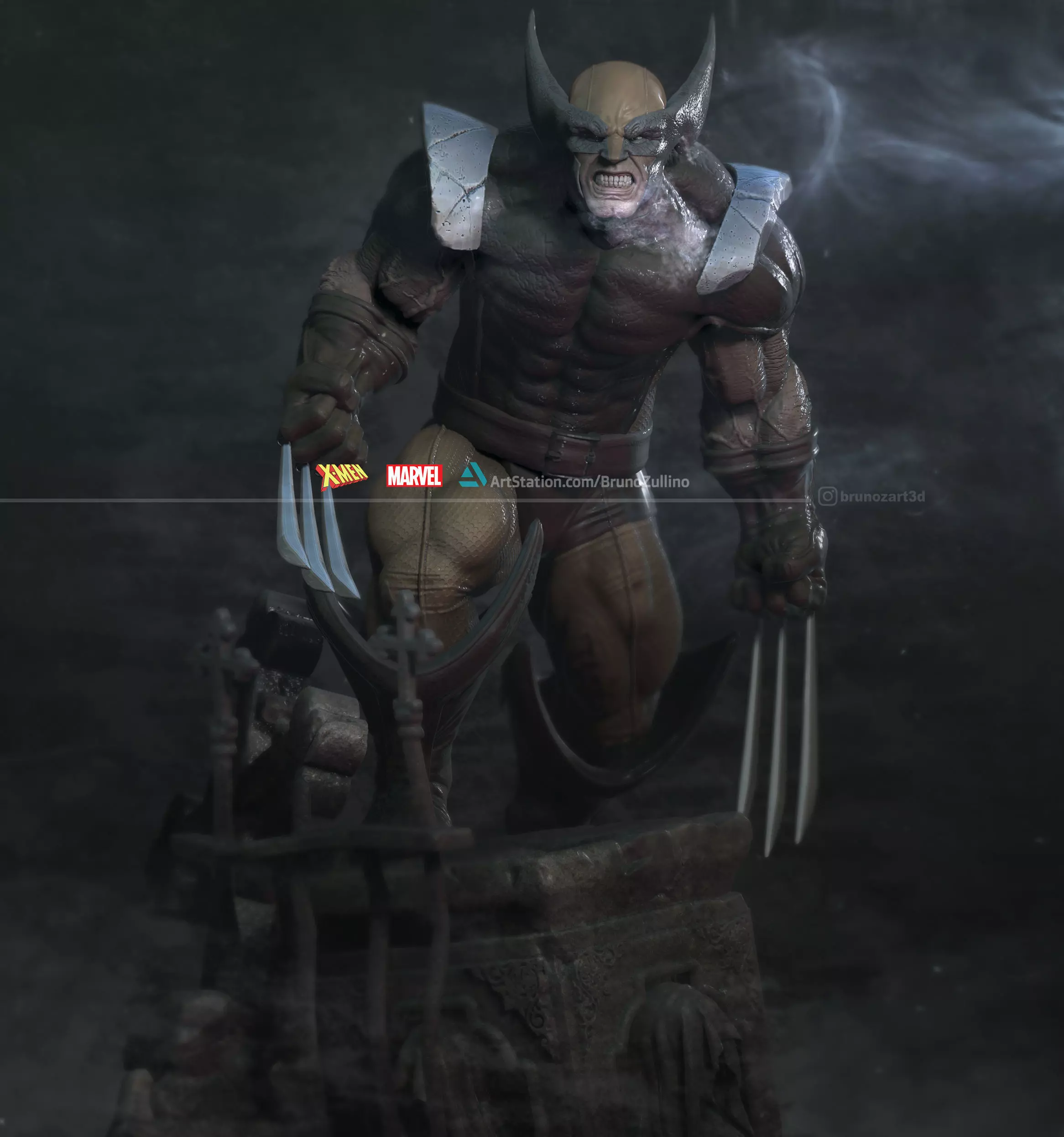 Wolverine Full version 3D print model