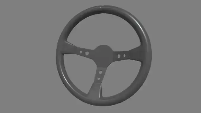 Steering Wheel Rally Car