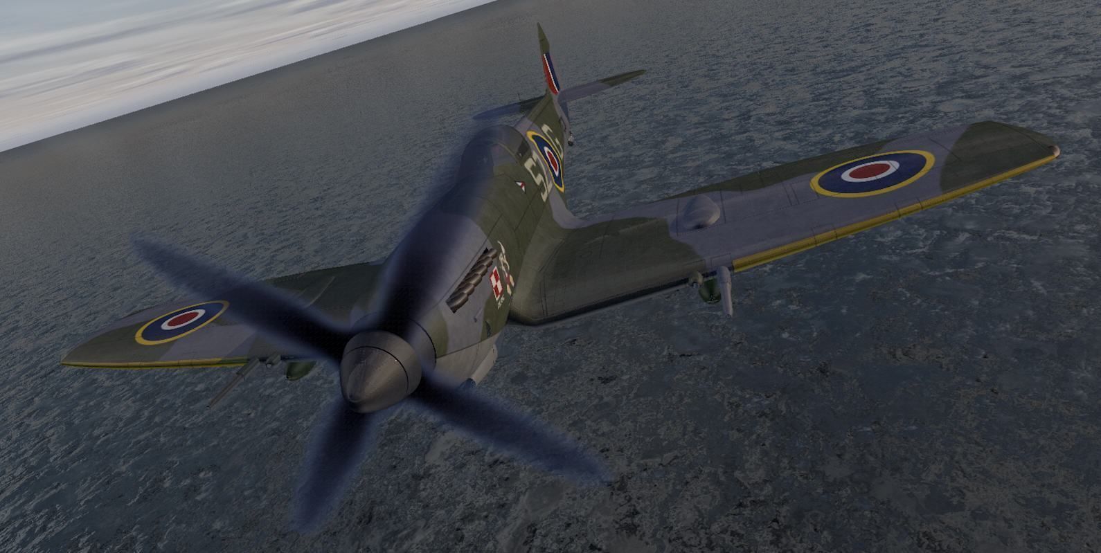 Supermarine Spitfire Mk-16 - Mk-XVI 3D model_10