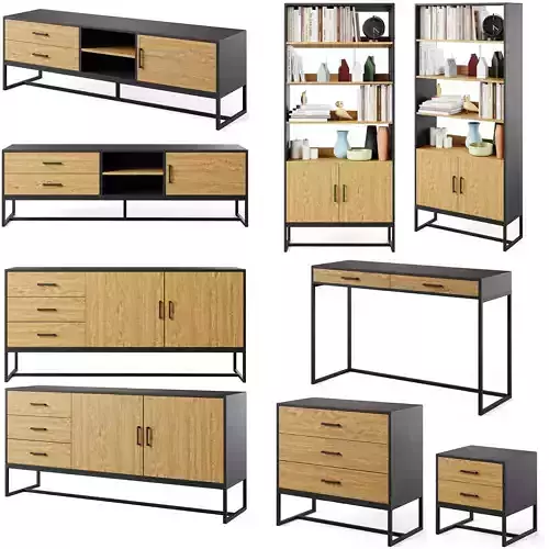 Furniture Pombal by Cosmo 3D Model Collection