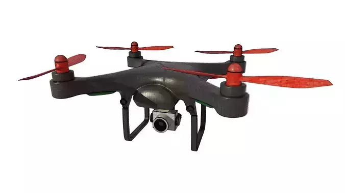 LowPoly and GameReady Consumer Drone