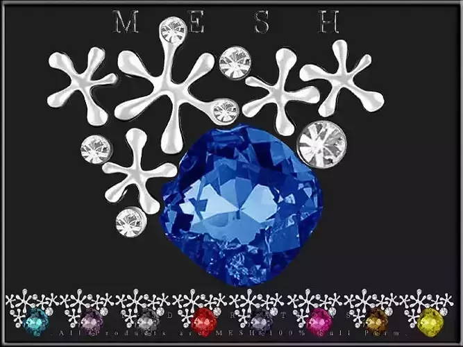 Snow Diamonds - 9 Colors