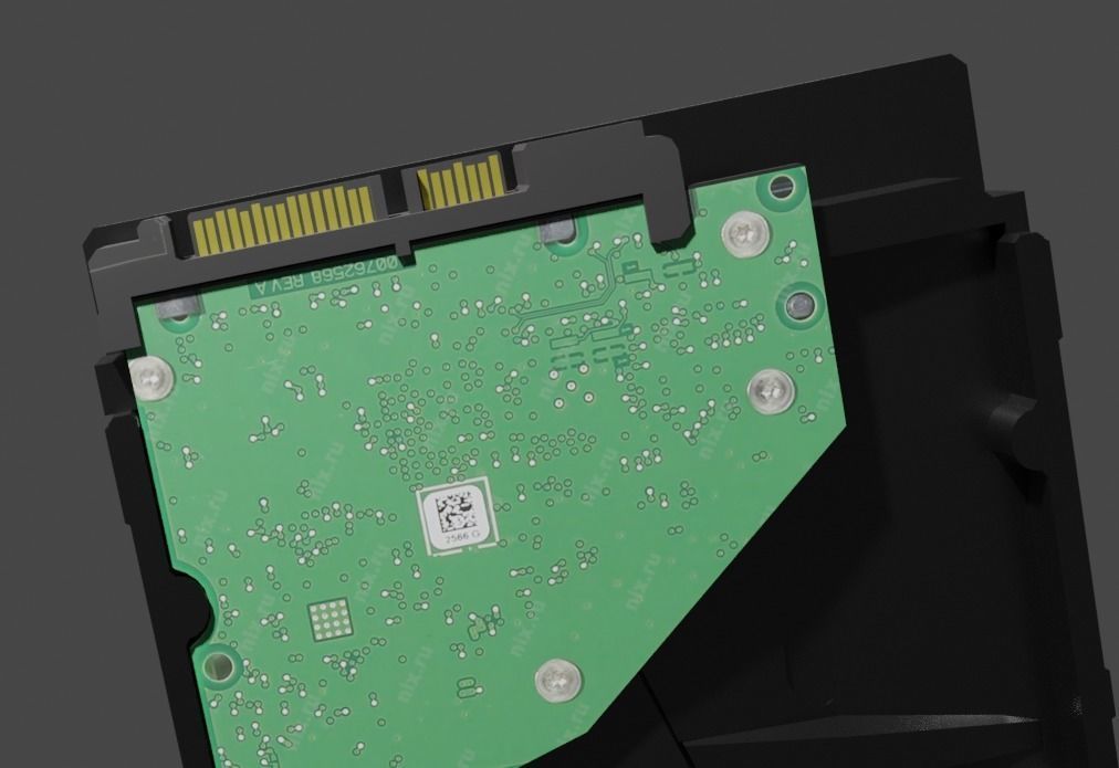 Hard Drive 3D model_5