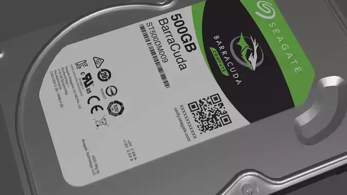 Hard Drive 3D model Hard Drive 3D model