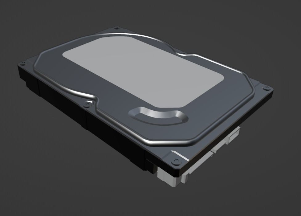 Hard Drive 3D model_10