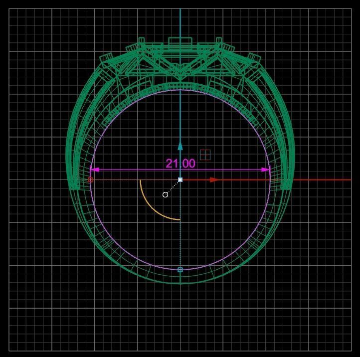 Mens ring STL 3D print model_8