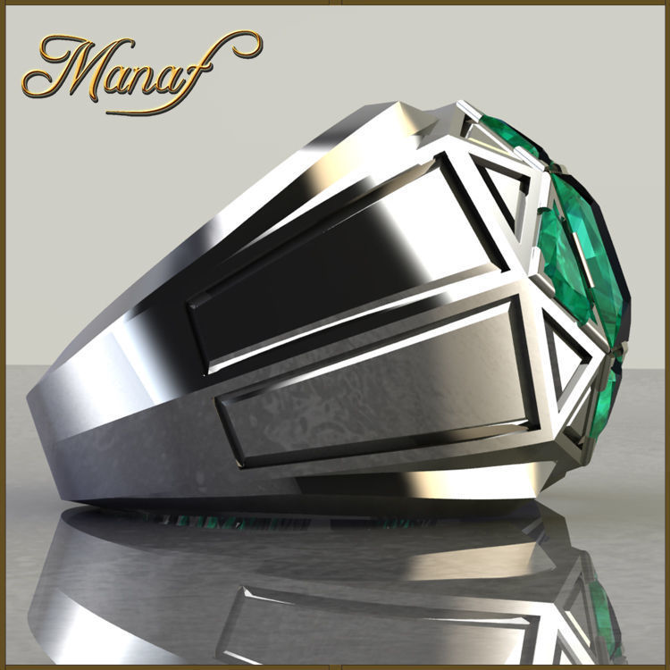 Mens ring STL 3D print model_7