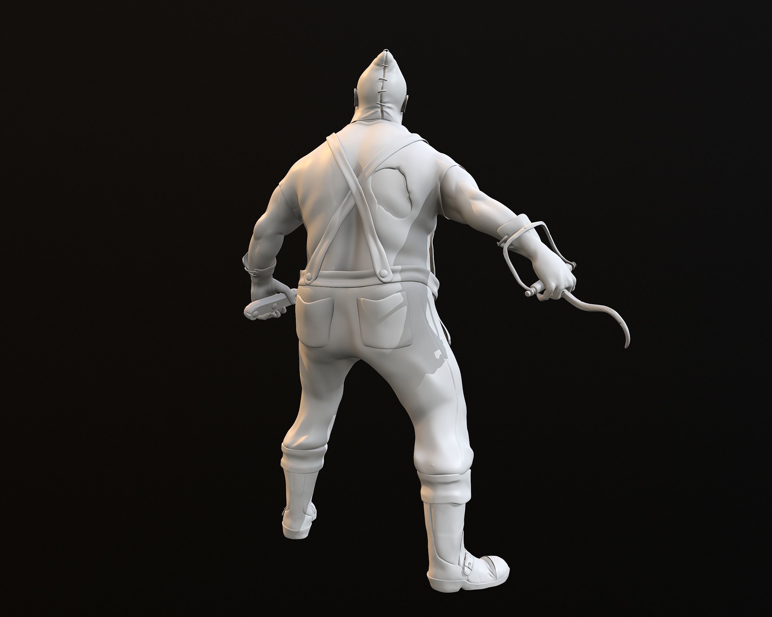 Miniature Butcher Monster 3D print model_4