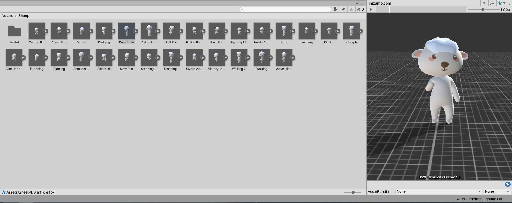 Little Animal Pack Animated Low-poly 3D model_9