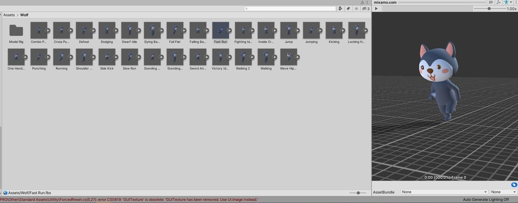 Little Animal Pack Animated Low-poly 3D model_16