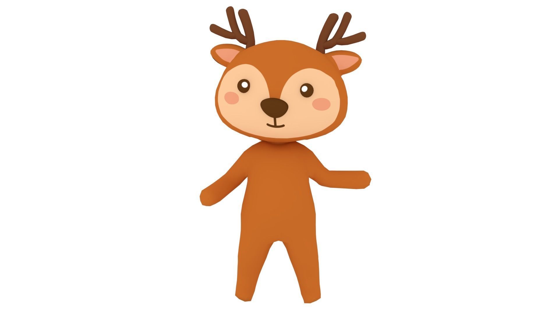 Little Animal Pack Animated Low-poly 3D model_25