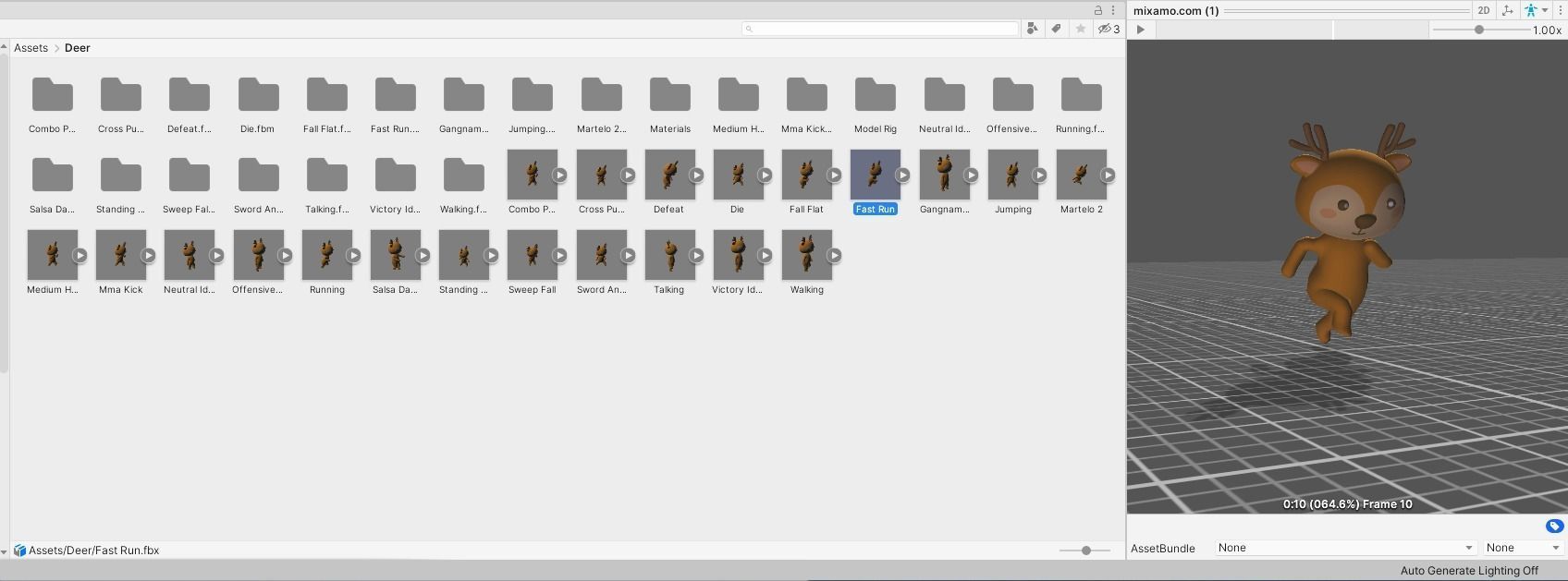 Little Animal Pack Animated Low-poly 3D model_14