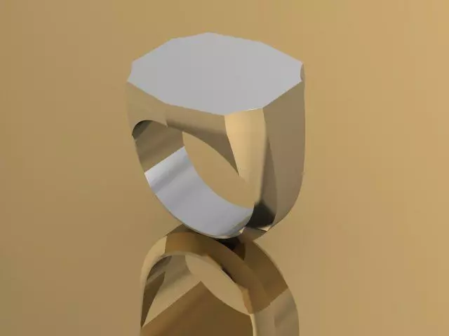 free ring Free 3D print model