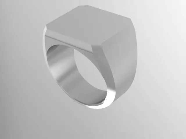 free ring Free 3D print model