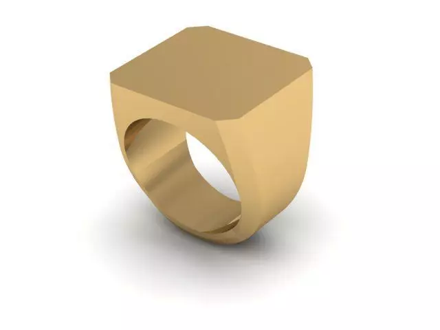 free ring diamond Free 3D print model