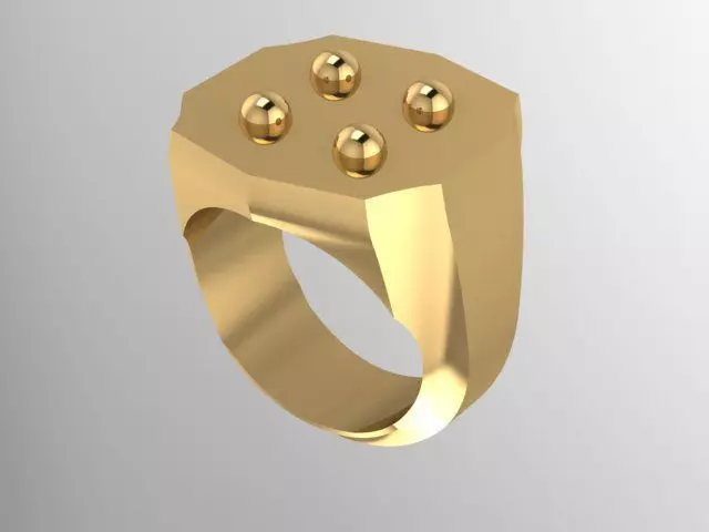 free ring Free 3D print model
