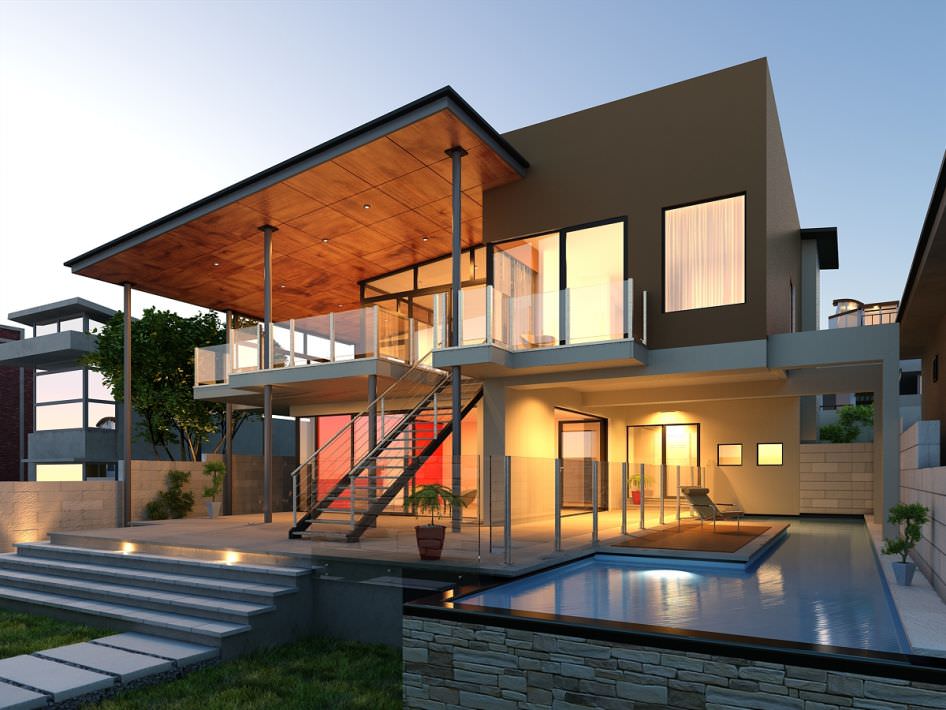 Photorealistic House And Commercial Collection 3D model_7