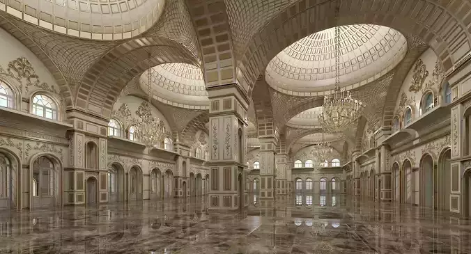 Classic Interior Scene 318