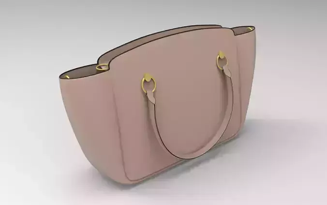 Ring-Embellished Bag